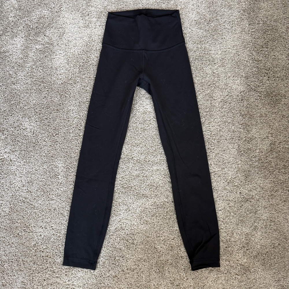 Lululemon Wunder Train High-Rise Tight 25" Black Size 2